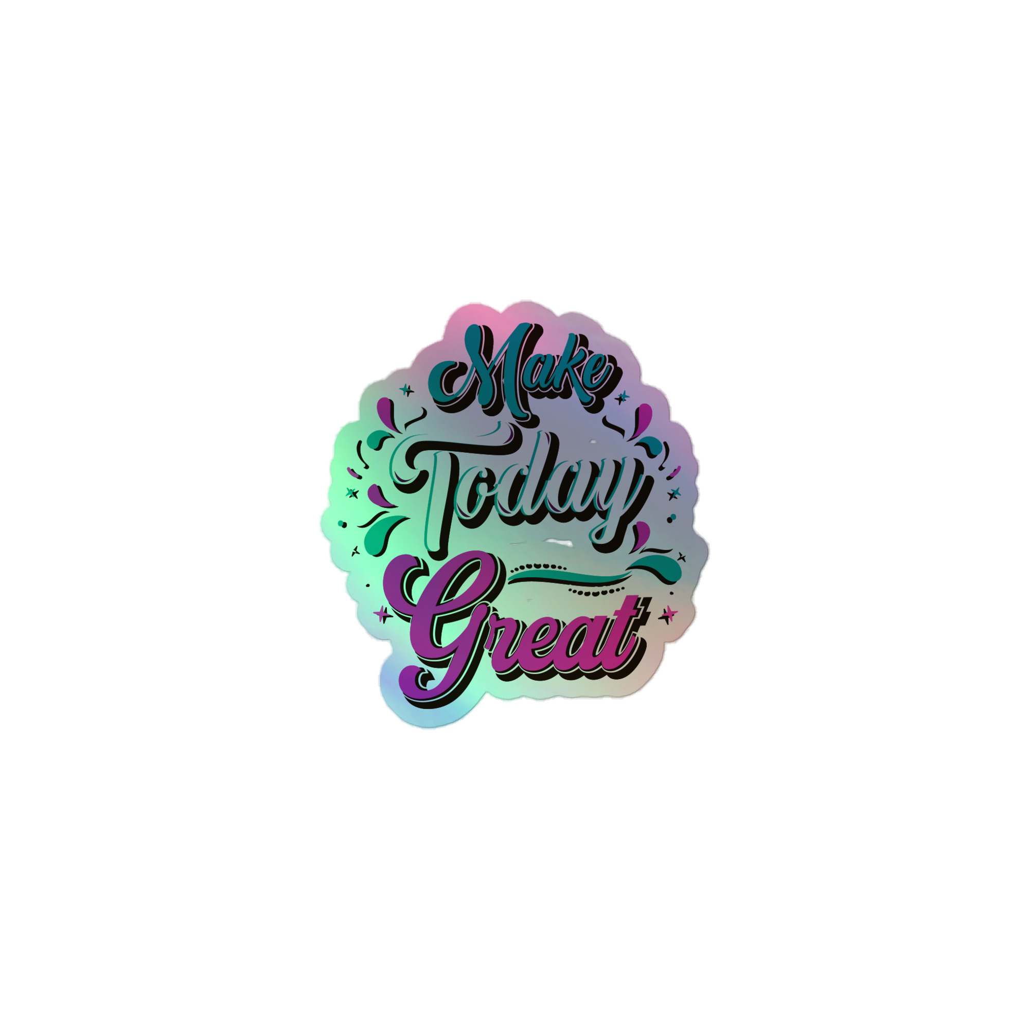 Holographic stickers