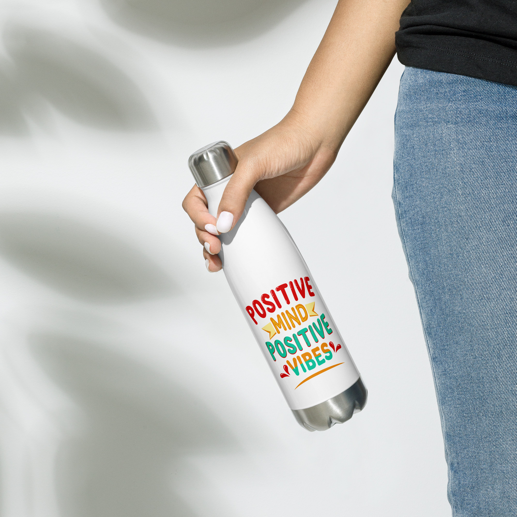 Stainless steel water bottle - Image 2